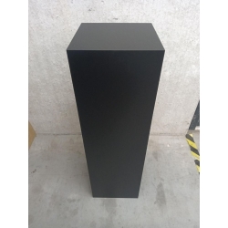 Solits sokkel zwart mat, 30 x 30 x 100 cm (LxBxH) - SALE
