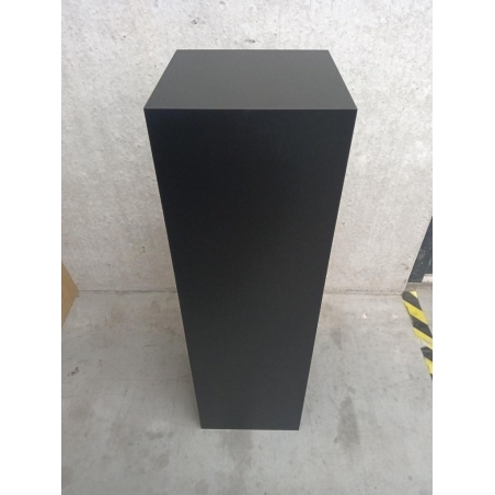 Solits sokkel zwart mat, 30 x 30 x 100 cm (LxBxH) - SALE