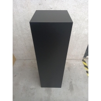 Solits sokkel zwart mat, 30 x 30 x 100 cm (LxBxH) - SALE