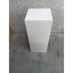 Solits sokkel wit hoogglans, 30 x 30 x 70 cm (LxBxH) - SALE