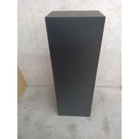 Solits sokkel zwart mat, 35 x 25 x 100 cm (LxBxH) - SALE
