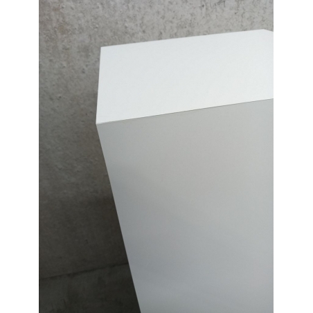 Solits sokkel wit mat, 35 x 35 x 115 cm (LxBxH) - SALE