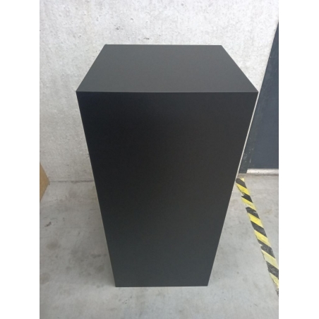 Solits sokkel zwart mat, 45 x 45 x 100 cm (LxBxH) - SALE