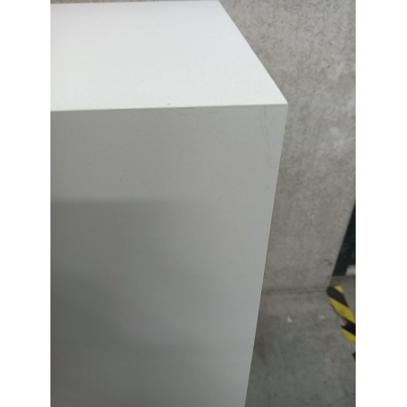 Solits sokkel wit mat, 40 x 40 x 100 cm (LxBxH) - SALE