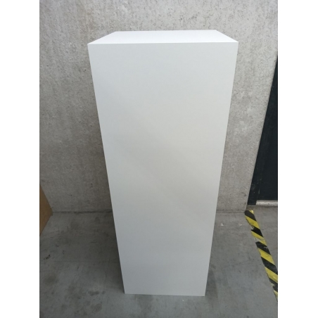 Solits sokkel wit mat, 40 x 40 x 115 cm (LxBxH) - SALE