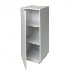 B-KWALITEIT - Kast sokkel wit mat, 30 x 30 x 100 cm (LxBxH)