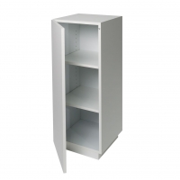 B-KWALITEIT - Kast sokkel wit mat, 30 x 30 x 100 cm (LxBxH)