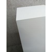 Solits sokkel wit mat voor 50% korting