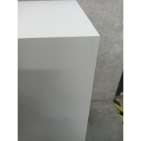 Solits sokkel wit mat voor 50% korting