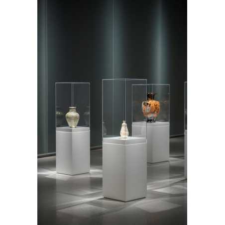Plexiglas vitrinekap | plexiglas stolp | maquettekap op maat
