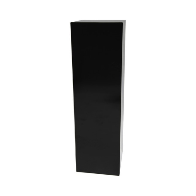 Solits sokkel zwart hoogglans, 30 x 30 x 100 cm (lxbxh)