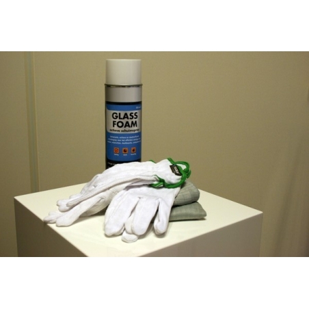 reinigingspakket voor glazen- of plexiglas sokkel of beschermkap