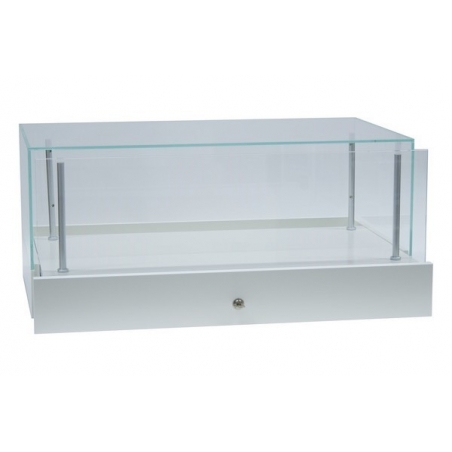 vitrine display met lade, 45 x 60 x 55 cm (lxbxh)