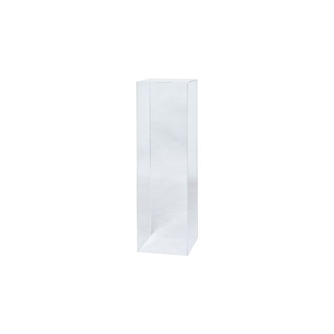 plexiglas sokkel, 25 x 25 x 100 cm (lxbxh)