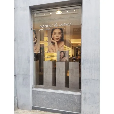 Dutch design sokkel Concrete | opvouwbaar | sterke kartonnen zuilen