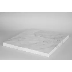 Top wit marmer (Carrara, 20mm), voor sokkel 40 x 40 cm