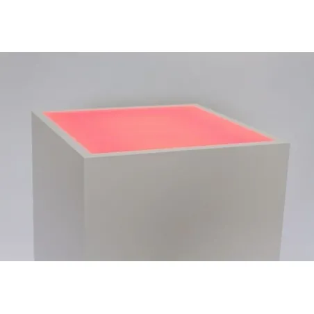 Top verlicht, opaal plexiglas, op maat