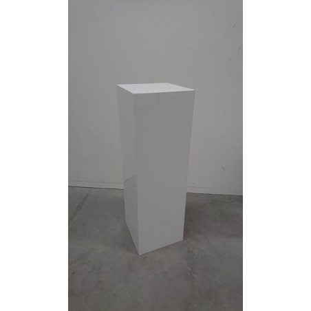 Solits sokkel wit hoogglans 30 x 30 x 110 cm (LXBxH) - SALE Solits sokkel wit hoogglans 30 x 30 x 110 cm (LXBxH) - SALE