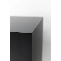 Solits sokkel zwart mat, op maat