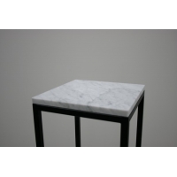Top wit marmer (Carrara, 20mm), voor sokkel 40 x 40 cm