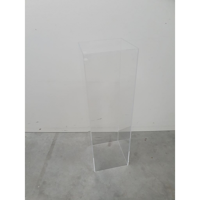 plexiglas sokkel 30 x 30 x 100 cm - B kwaliteit - SALE
