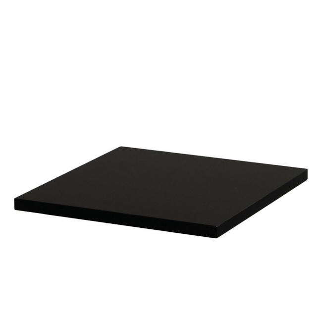 top MDF zwart mat (max. 50x50cm)