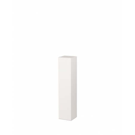 MDF witte sokkels | plantenzuilen | zuilen wit MDF zijdeglans