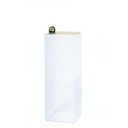 Plexiglas sokkels | zuilen  van plexiglas | ook op maat in kleur