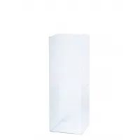 Plexiglas sokkels | zuilen  van plexiglas | ook op maat in kleur