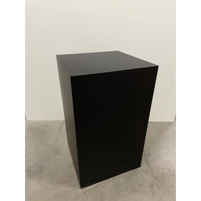 Solits sokkel zwart mat, 60 x 60 x 100 cm (lxbxh) - SALE