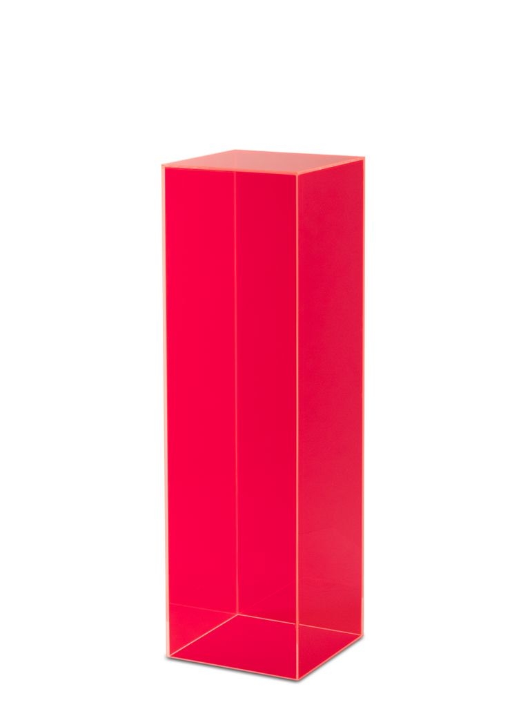 Plexiglas sokkel kleur