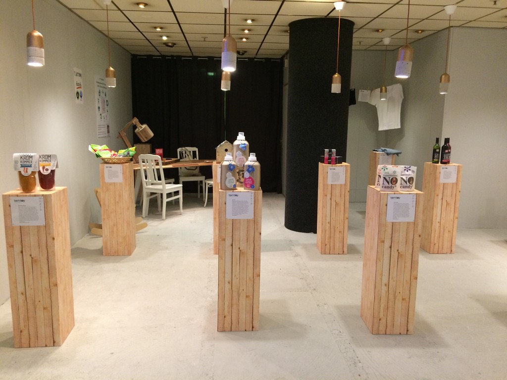 Karton ideaal voor pop-up stores